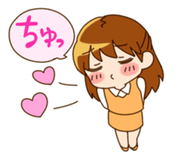 Everyday girl sticker #1026666