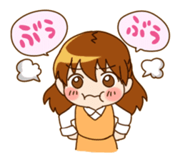 Everyday girl sticker #1026674