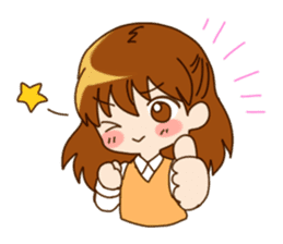 Everyday girl sticker #1026680