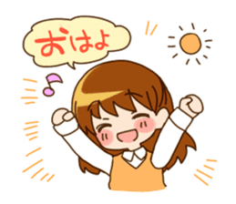 Everyday girl sticker #1026683