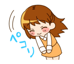 Everyday girl sticker #1026686