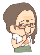 Jim & his good friends sticker #1026990