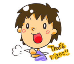 A gentle feeling is conveyed. sticker #1027374