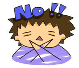 A gentle feeling is conveyed. sticker #1027378