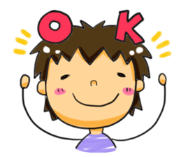 A gentle feeling is conveyed. sticker #1027379