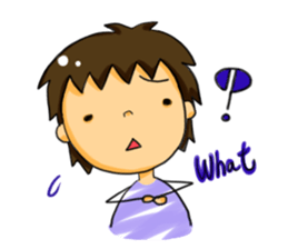 A gentle feeling is conveyed. sticker #1027381