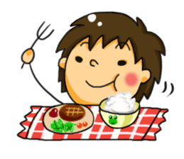 A gentle feeling is conveyed. sticker #1027396