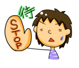 A gentle feeling is conveyed. sticker #1027402