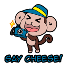 Urban Jungle Friends on Holiday sticker #1027609