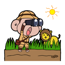 Urban Jungle Friends on Holiday sticker #1027613