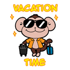 Urban Jungle Friends on Holiday sticker #1027614