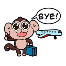 Urban Jungle Friends on Holiday sticker #1027615