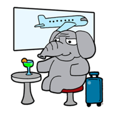 Urban Jungle Friends on Holiday sticker #1027617