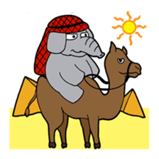 Urban Jungle Friends on Holiday sticker #1027622