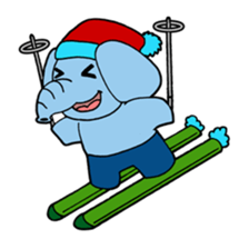 Urban Jungle Friends on Holiday sticker #1027630