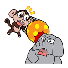 Urban Jungle Friends on Holiday sticker #1027638