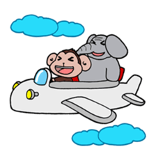 Urban Jungle Friends on Holiday sticker #1027645