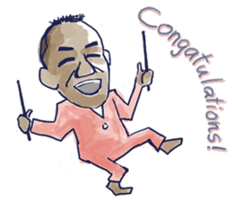 Daily life of jazzmen sticker #1027653