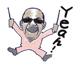 Daily life of jazzmen sticker #1027656