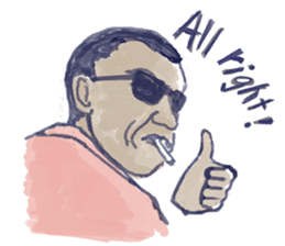 Daily life of jazzmen sticker #1027659