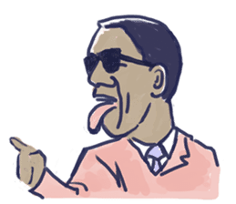 Daily life of jazzmen sticker #1027661