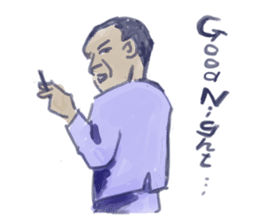 Daily life of jazzmen sticker #1027668