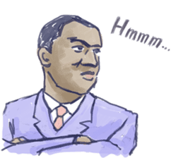 Daily life of jazzmen sticker #1027671