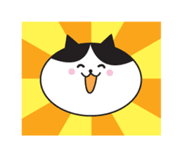 Great every day of a lovely cat. sticker #1027798