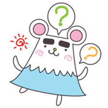 Mountain bear sticker #1027863