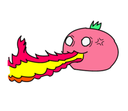 a tomato sticker #1028155