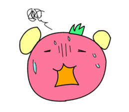 a tomato sticker #1028156