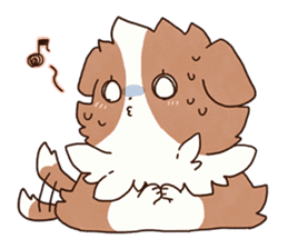 Small Collie sticker #1028190