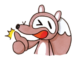 SAKE TANUKI sticker #1028223