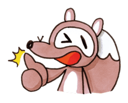 SAKE TANUKI sticker #1028223