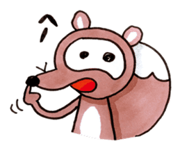 SAKE TANUKI sticker #1028230
