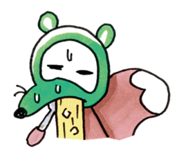 SAKE TANUKI sticker #1028246