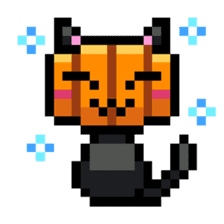 Dot_DE_PON! Halloween cat part.2 sticker #1028287
