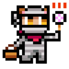 Dot_DE_PON! Halloween cat part.2 sticker #1028307