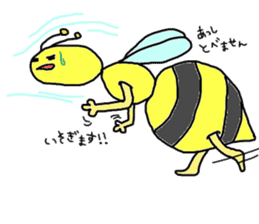 bee sticker #1028533