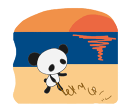 Panda's "panda", sometimes turtle. sticker #1028745