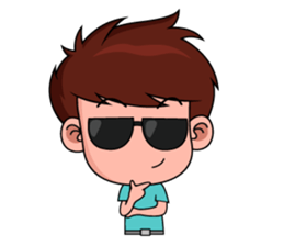 Chibi Dream Team - Tom and Jane (en) sticker #1029604