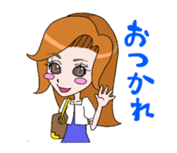 Adult gal sticker #1029751