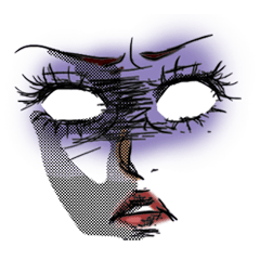 MANGA facial sticker (KAORUKO)