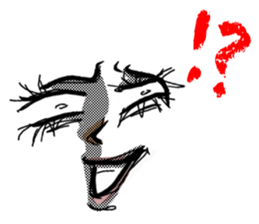 MANGA facial sticker (KAORUKO) sticker #1030288