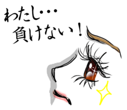 MANGA facial sticker (KAORUKO) sticker #1030300