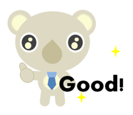 The gentle koala dad(English ver.) sticker #1030602