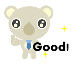 The gentle koala dad(English ver.) sticker #1030602