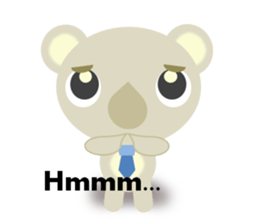 The gentle koala dad(English ver.) sticker #1030611