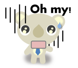 The gentle koala dad(English ver.) sticker #1030612