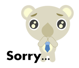 The gentle koala dad(English ver.) sticker #1030614